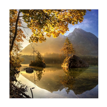 Keller  'Lake Hintersee' Canvas Art, 24x24